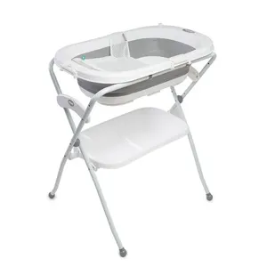 Banheira Infantil Com Suporte Sicília Duo Branco - Infanti