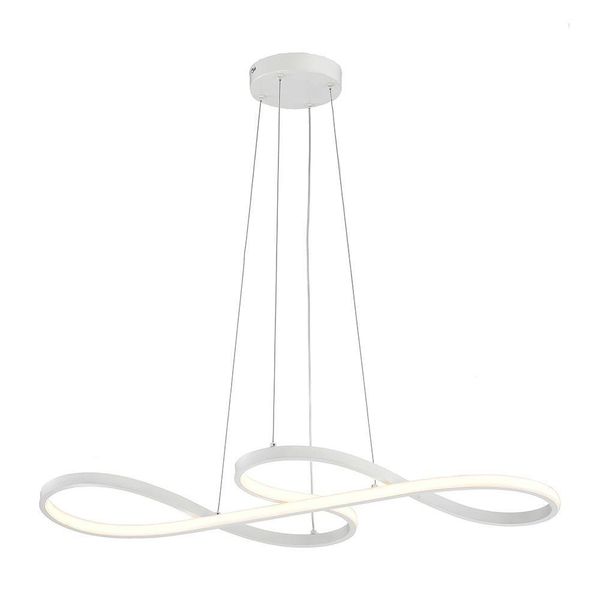 Lustre Pendente Skylight Strip 3016 Led Bivolt Branco