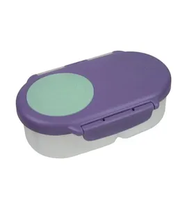 Lancheira Snack Bento Lilac Pop com 2 Divisórias Bbox Lilás