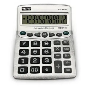 Calculadora Mesa Vighs V-1048 12×12 Dígitos