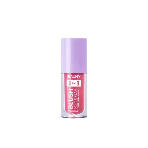 Blush Líquido Soft Cream 3 Em 1 Bauny Princess 5g BLUSH LIQ BAUNY SOFT CREAM 3EM1 PRINCESS
