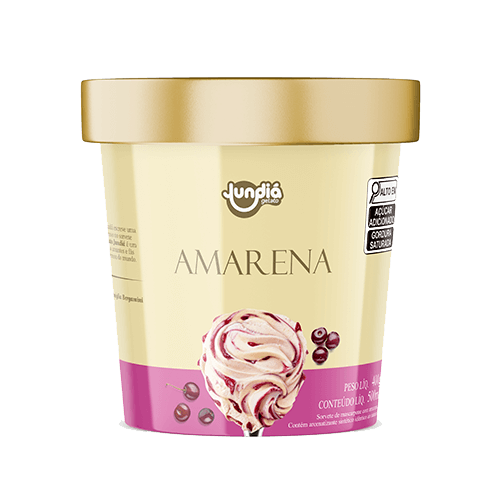 Sorvete Jundiá Gelato Amarena 400g