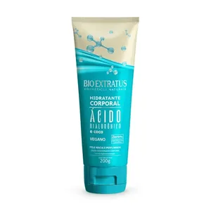Hidratante Corporal Ácido Hialurônico e Coco 200g Bio Extratus Hidratante Corporal Ácido Hialurônico e Coco Bio Extratus - 200g