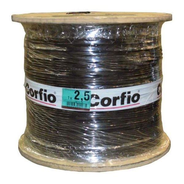 Fio Cabo Flex 2x1,50mm - Bobina 500 Metros - Corfio