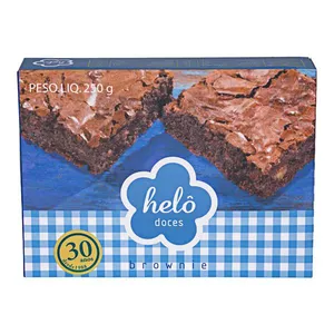 Brownie de Chocolate com Nozes Helô Doces - 250g