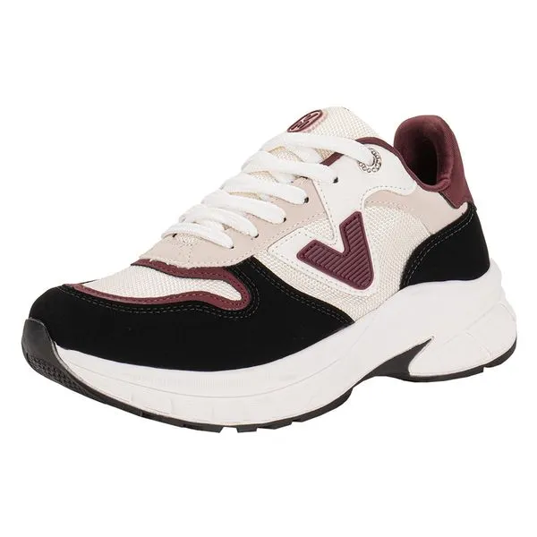 Tênis Feminino Via Marte 240005 PRETO/VINHO 39