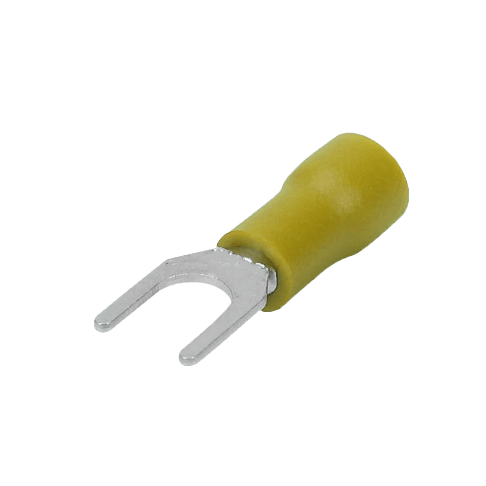 Terminal Forquilha Amarelo 4,0 A 6,0mm 05 Peças Bricopack