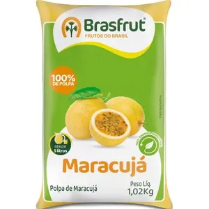 Polpa De Maracujá Brasfrut 1,02Kg