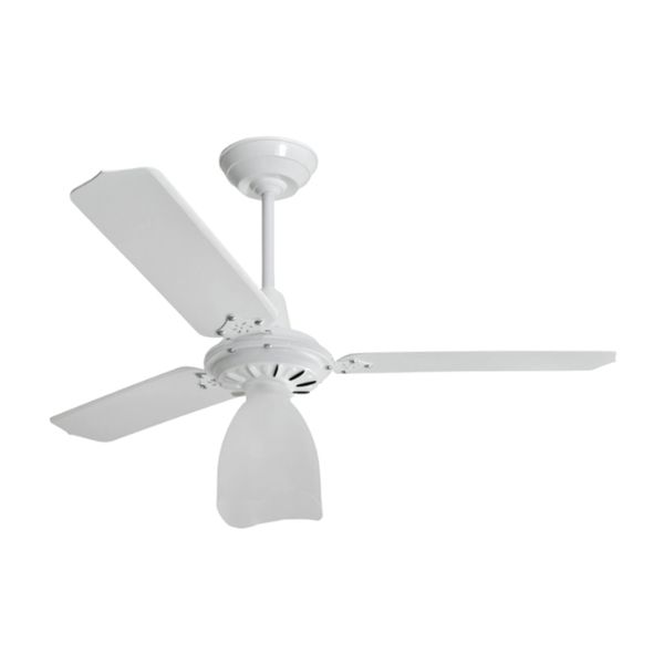 Ventilador de Teto Lumi 1 Lâmpada Controle Parede Loren Sid Ventilador de Teto Lumi Branco 1 Lâmpada Controle Parede 127V