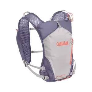 Mochila de Hidratação Women's Trail Run Vest com Design Adaptado para Mulheres e Malha 3D Mesh Respirável Mochila de Hidratação Women's Trail Run Vest com Alças Duplas Ajustáveis e Bolsos Stretch Overflow