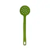 Escumadeira Talher em Nylon Cozinha Utensílio Verde 28cm