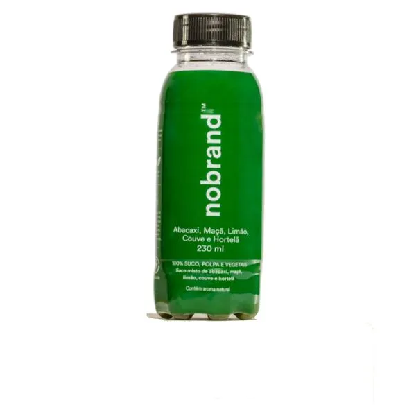 Suco Misto Abacaxi Maçã Limão Couve e Hortelã Nobrand 230ml