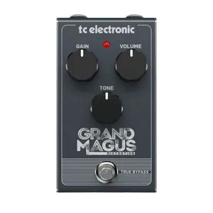Pedal de Guitarra Grand Magus Distorção Orgânica Timbre Valvulado True Bypass Chassi Metal TC Electronic Pedal de Guitarra Grand Magus Distorção Orgânica Timbre Valvulado True Bypass TC Electronic