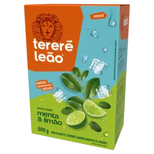 Erva-Mate Tereré Menta & Limão Leão Caixa 500g