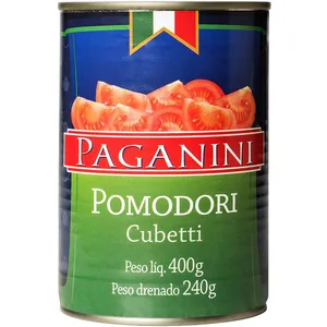 Tomate Pelado Paganini em Cubos 400g