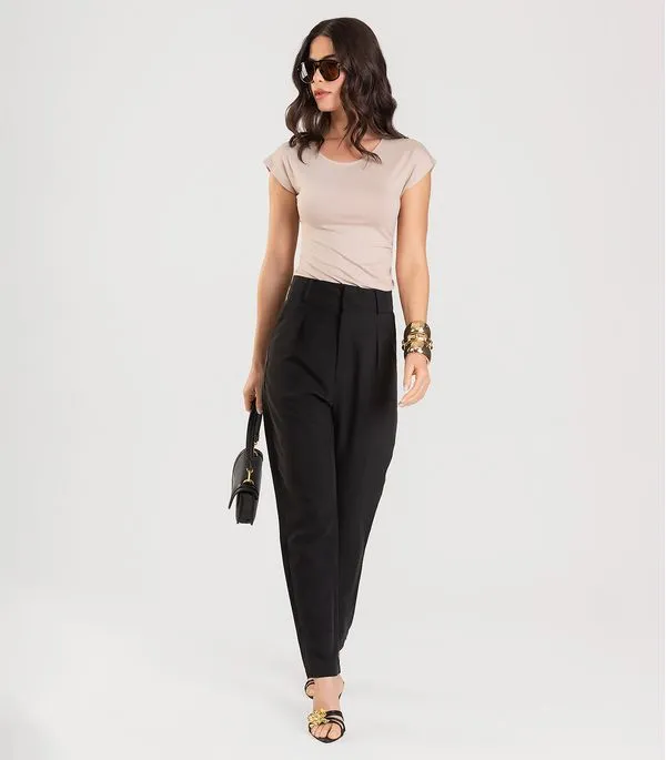 Blusa Feminina Com Franzido Dianna Chocolate P
