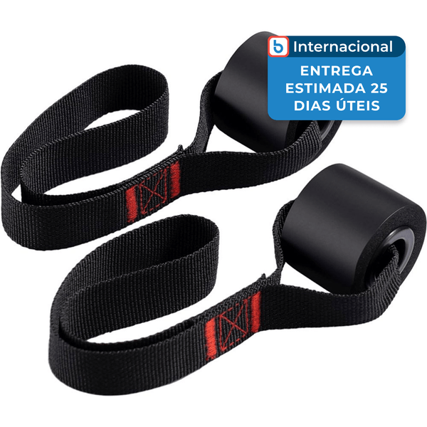 Cinta De Ancoragem Para Treinamento De Força Slim Panda Preto A-MBI
