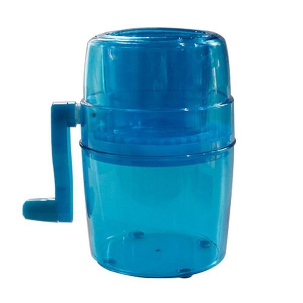 Maquina Triturador De Gelo Manual Raspadinha Picador Com Manivela Portátil