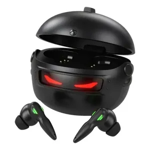 Fone Gamer Bluetooth Estilo Capacete MDM Audio Cyberpunk Rgb com Led Neon Superior Fone Gamer Bluetooth Estilo Capacete MDM Audio Cyberpunk Rgb com Led Neon