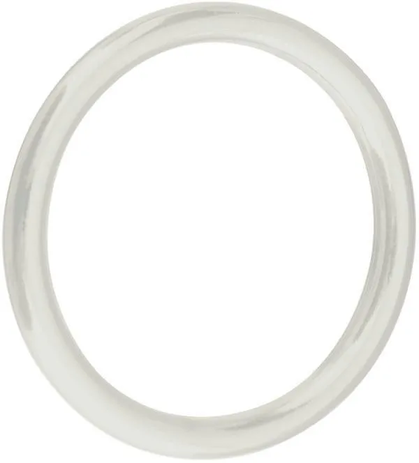 Argolas Para Cortina de Plástico Couselo 19mm Branco Kit 10 Unidades