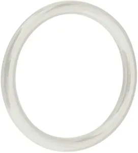 Argolas Para Cortina de Plástico Couselo 19mm Branco Kit 10 Unidades