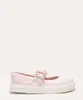 sapatilha infantil com elástico rosa 22