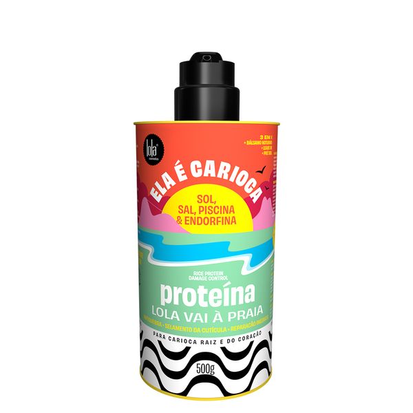 Proteína 3 em 1 Lola Cosmectics Ela É Carioca 500ml 500ml