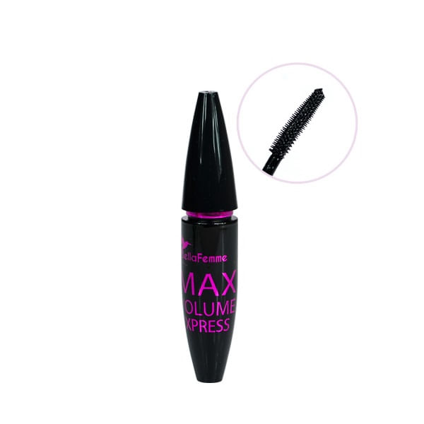 Rímel 4D Real de Bella Femme para cílios com muito mais Volume, efeito cílios Postiços 4D Max - 15g