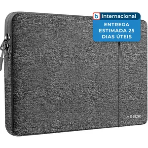 Bolsa para Notebook 15,6" com Alça de Ombro Hseok D02G05 Cinza A-MBI