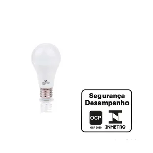 Lâmpada LED bulbo 9W bivolt E27 branca OL