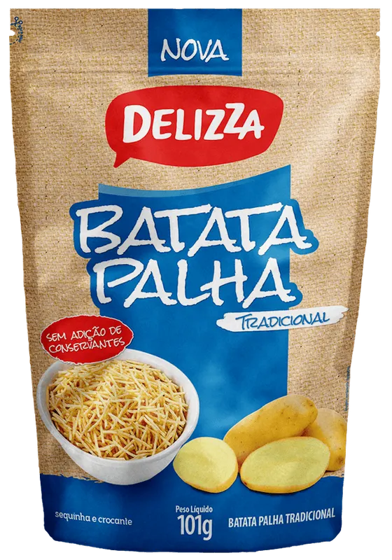 Batata Delizza Palha Tradicional 101g