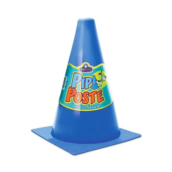 Postinho Educador Pet Pipi Poste Azul