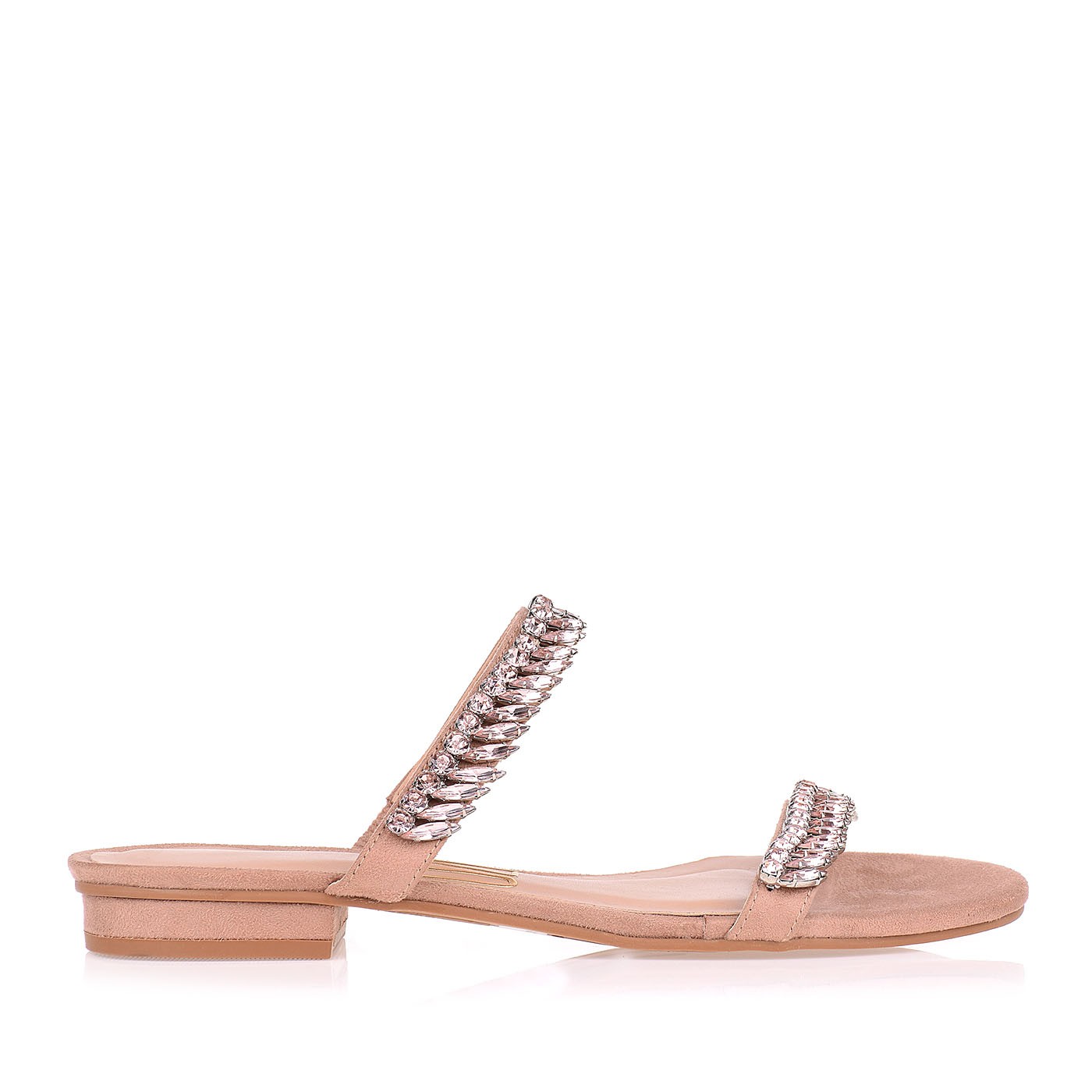 Flat Camurça Nude