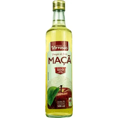 Vinagre Fruta de Maçã Virrosas VD 500ml