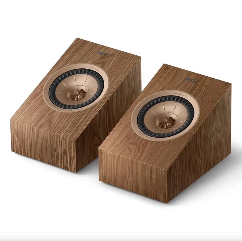 Kef R8 Meta Par Caixa Acústica Dolby Atmos 150w - ( Walnut )