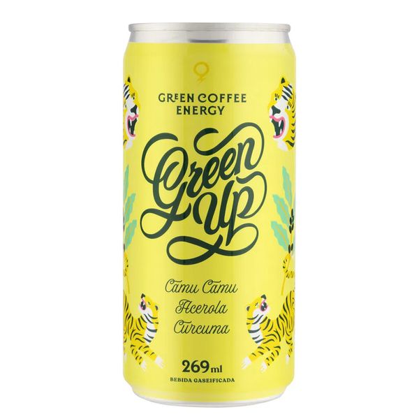 Energético de Camu Camu, Acerola e Cúrcuma Green Up 269ml