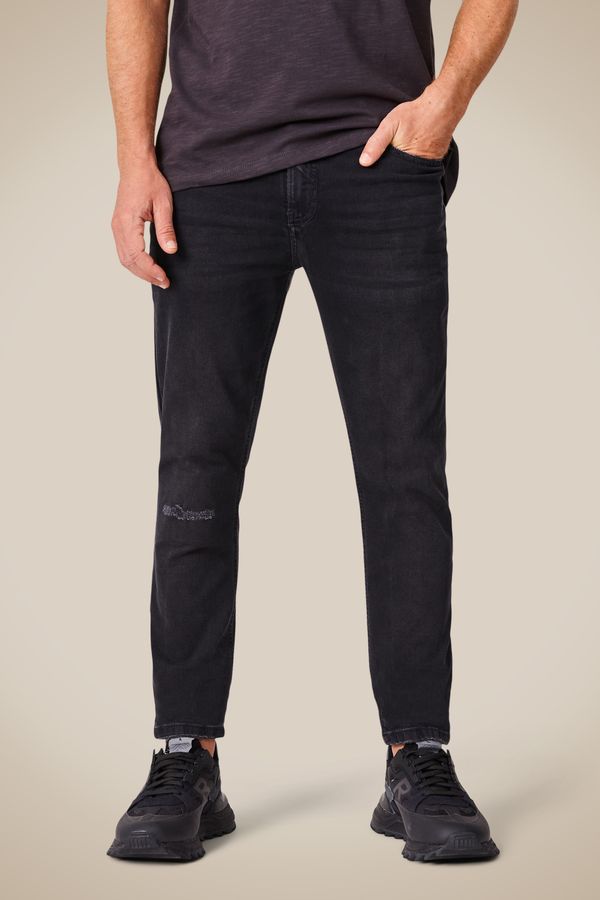 Calca Jeans Super Skinny Caica Preto - 48