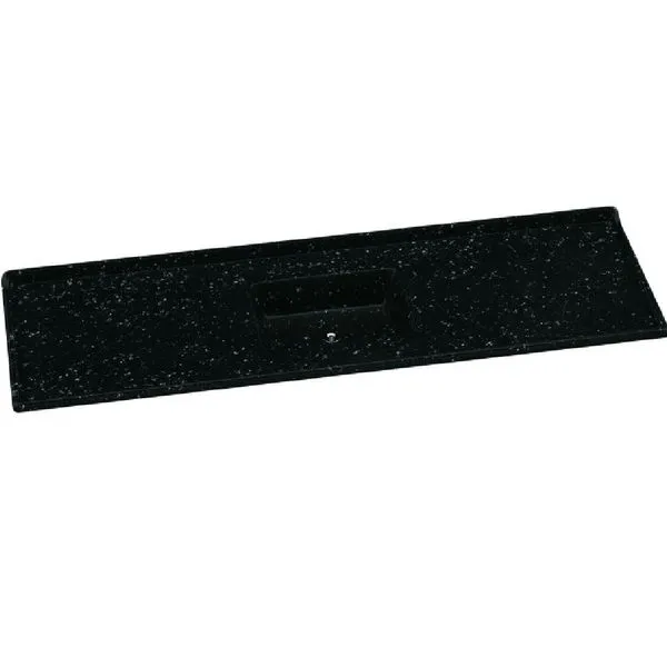 Pia Cozinha 180x55cm Sintético Standart Pedra Escura - 504708 - A.J.RORATO PIA COZINHA 180X55CM SINTETICO STANDART PEDRA ESCU 504708 A.J.RORATO