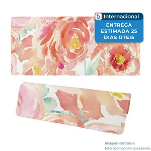 Mousepad Brecoy Flower 80X30 Rosa A-MBI