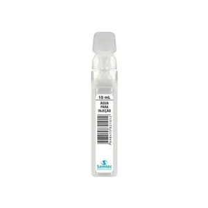 Água Para Injetáveis Samtec 10ml