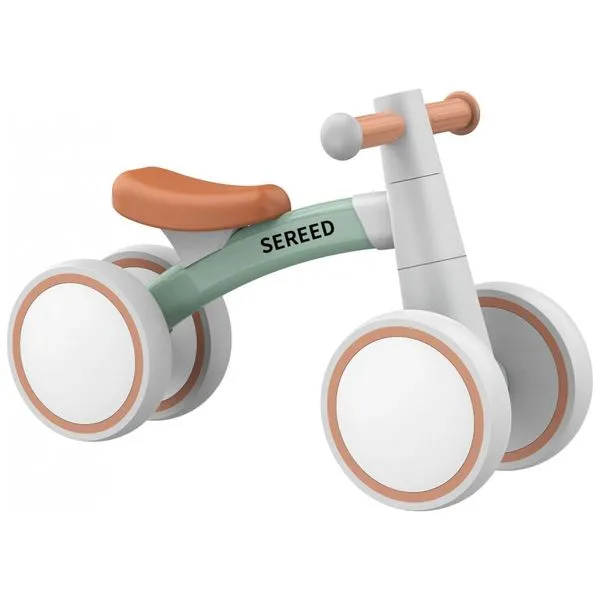 Bicicleta sem Pedal Infantil para Bebês de 1 a 3 anos, SEREED, Branco 110v