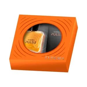 Deo Colonia Masculina Eudora Pulse 100ml+200gr Shower Gel 3 Em 1