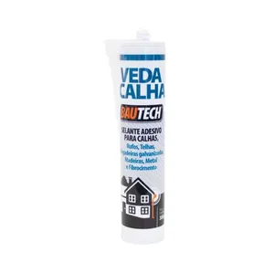 Selante Veda Calha Cinza 380g Bautech