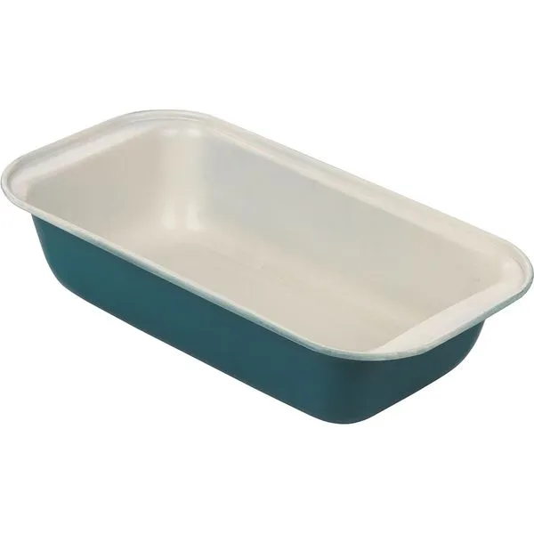 Forma para Bolo Retangular Antiaderente Cazza Confeitaria Verde