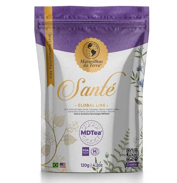 Chá Maravilhas da Terra Santé 120g Ch? Maravilhas da Terra Sant? 120g
