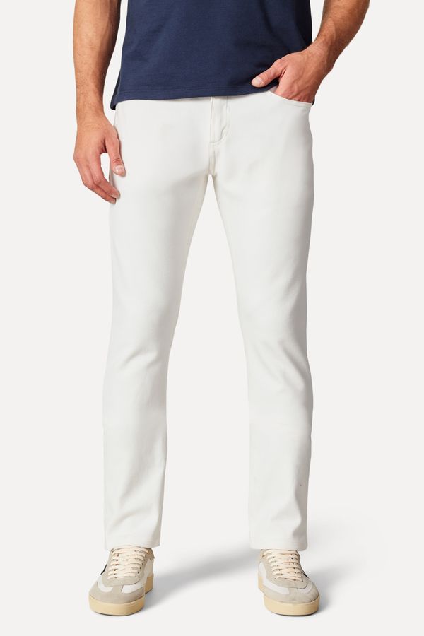 Calca 5 Pockets Moletom Off White - 46