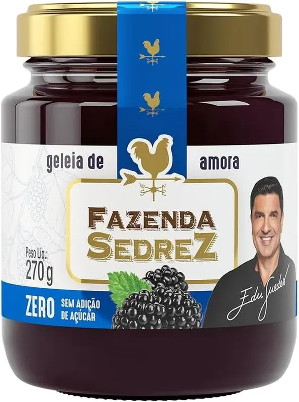 Geléia Fazenda Sedrez Amora Zero Açucar 250g