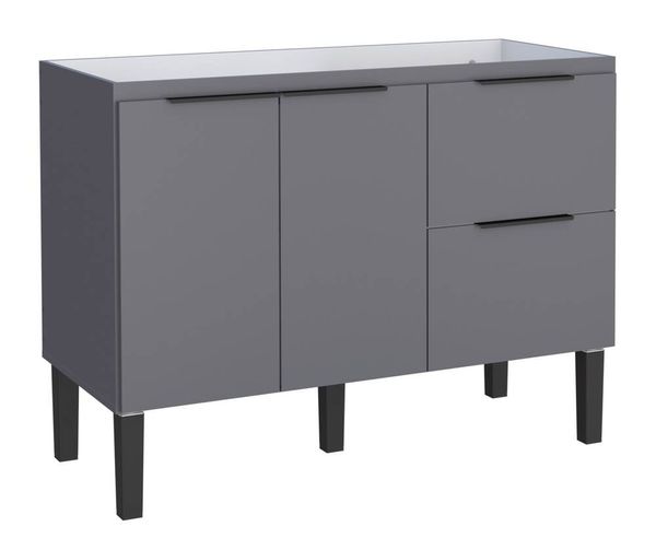 Gabinete para Cozinha Cisne 114x51,5x86cm MDP/MDF Cozimax Gabinete para Cozinha Cisne 114x51,5x86cm MDP/MDF Cinza