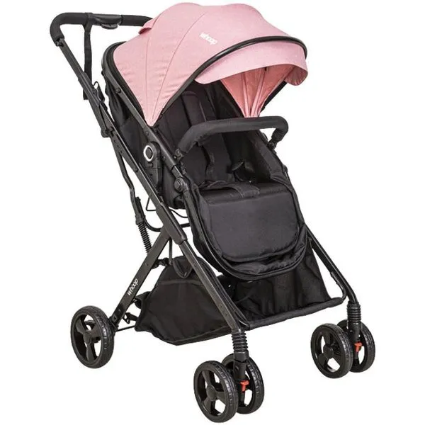 Carrinho de Bebê Kiddo Vox Melange Rosa Único
