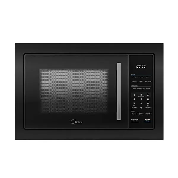 Micro-ondas de Embutir 35L Preto Midea Outlet MGB35M2_OUT - 220v
